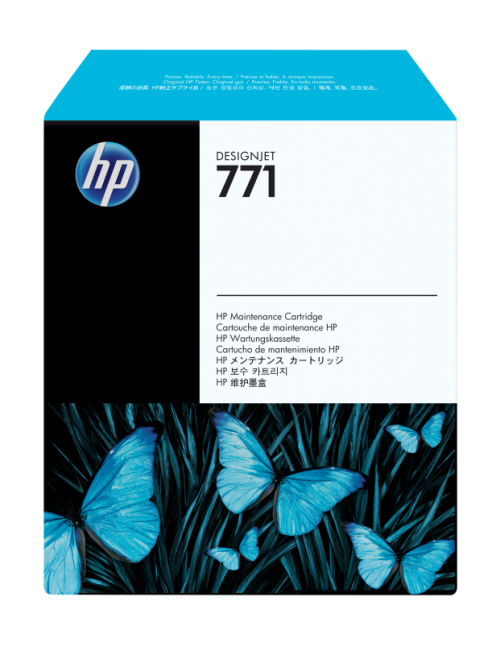 Cartucho mantenimiento hp 771 tinta color