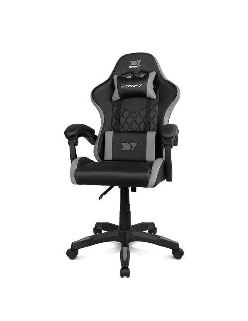 Silla gaming drift dr35 negra gris