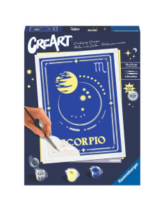 Kit pintar con números ravensburger creart