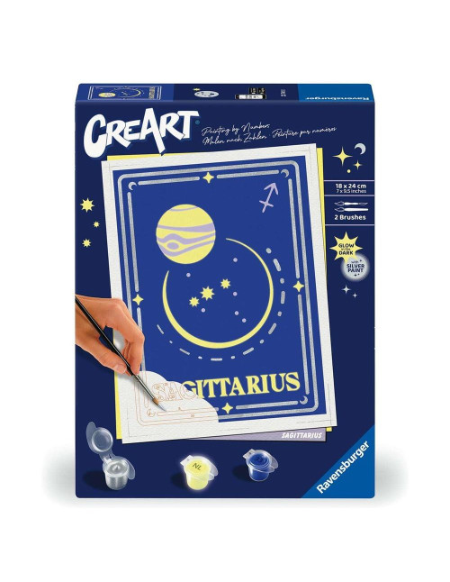 Kit pintar con números ravensburger creart