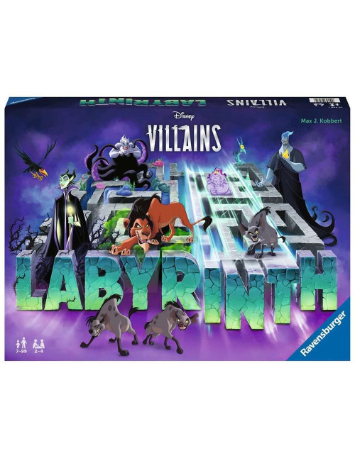 Juego mesa ravensburger labyrinth disney villains