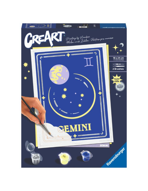 Kit pintar con números ravensburger creart