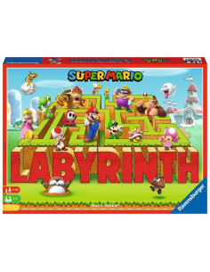 Juego mesa ravensburger labyrinth super mario