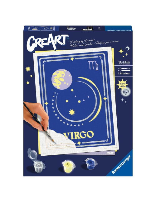 Kit pintar con números ravensburger creart