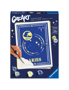 Kit pintar con números ravensburger creart