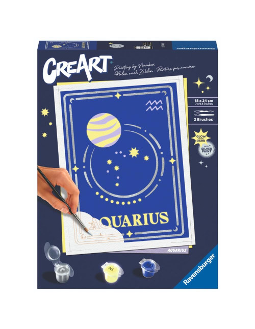Kit pintar con números ravensburger creart
