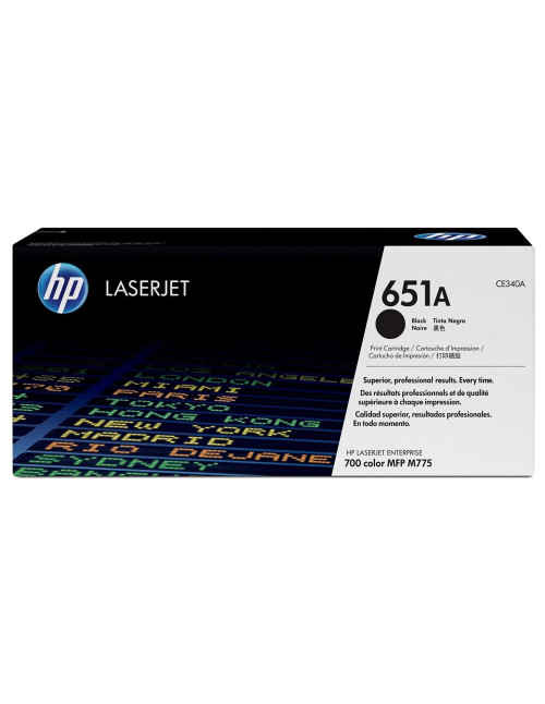Toner hp laserjet interprise 651a negro