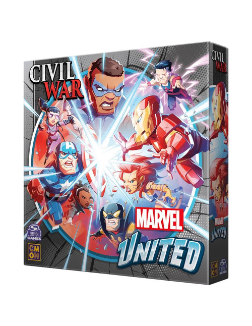 Juego mesa marvel united civil war