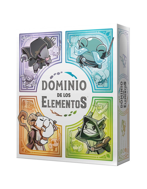 Juego mesa dominio los elementos