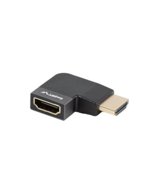 Adaptador hdmi 8k lanberg macho - hembra angulo