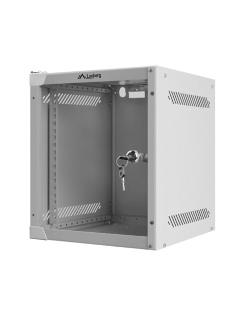 Armario lanberg mural rack 10 pulgadas 6u