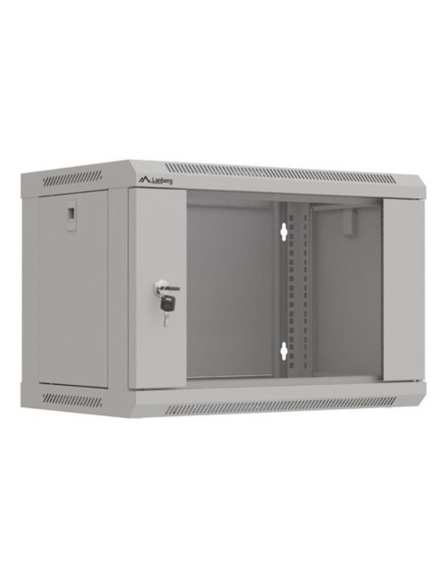 Armario lanberg 19 pulgadas 6u 540x350 gris