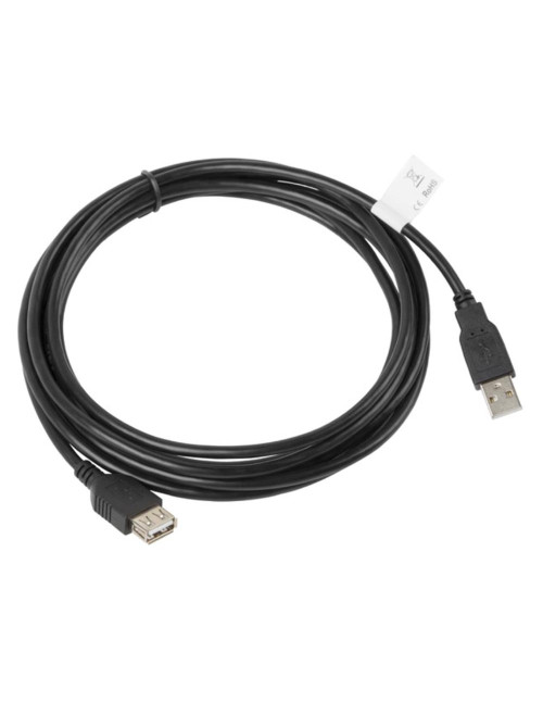 Cable alargador lanberg usb 2.0 macho - hembra