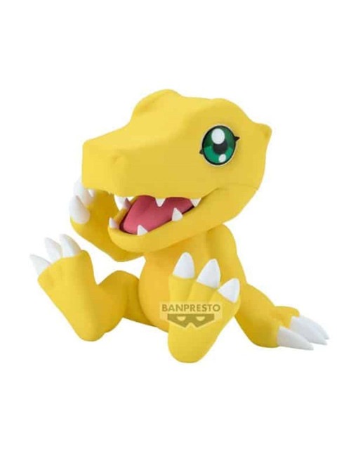 Figura banpresto digimon adventure sofvimates agumon