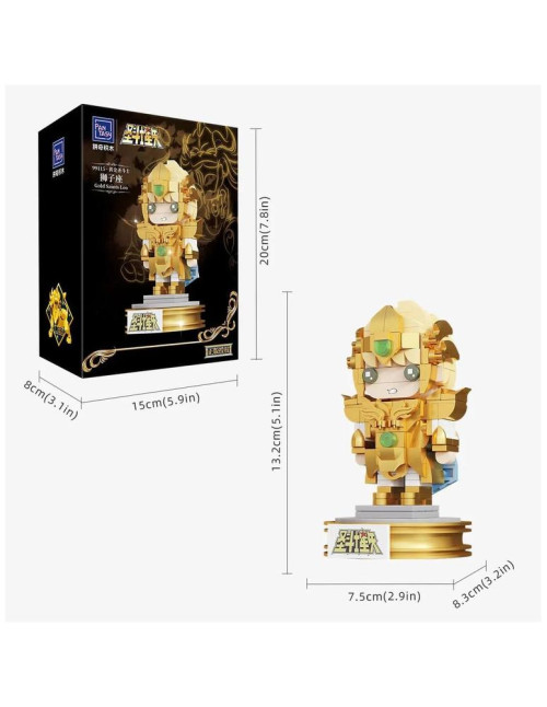 Leo mini set construccion 13 cm