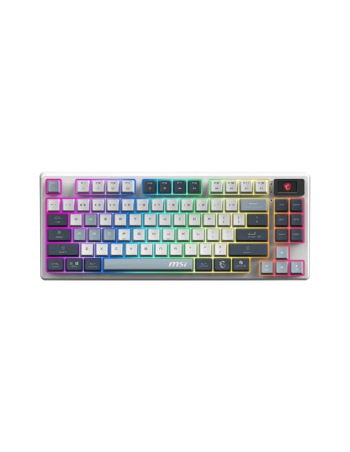Teclado gaming msi forge gk600 gris