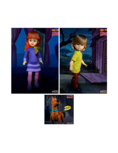 Set 6 figuras mezco toyz scooby - doo