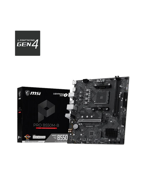 Placa base msi pro b550m - b matx