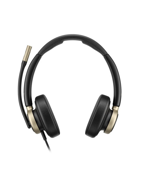 Auriculares hp poly mission 825 negro