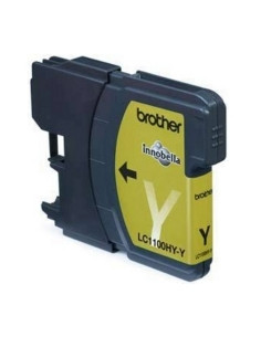 Cartucho tinta brother lc1100y amarillo 750