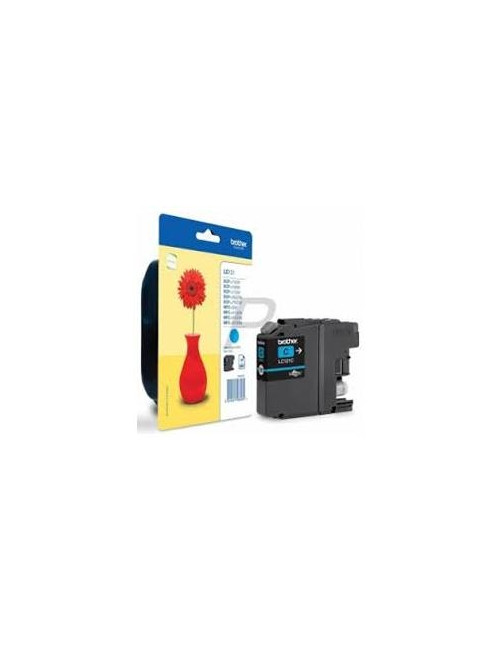 Cartucho tinta brother lc121cbp azul 300