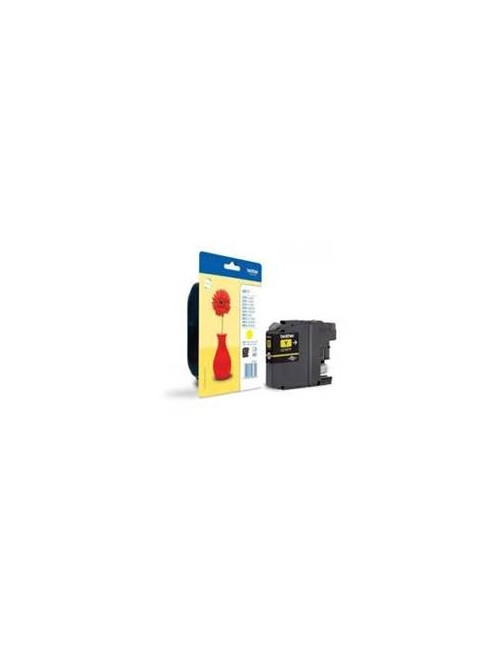 Cartucho tinta brother lc121ybp amarillo 300