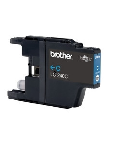 Cartucho tinta brother lc1240cbp cian 600