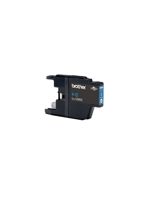 Cartucho tinta brother lc1240cbp cian 600
