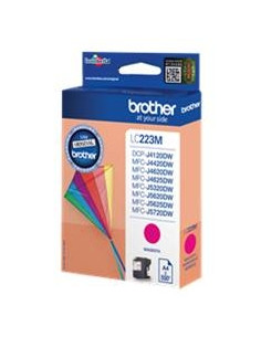 Cartucho tinta brother lc223mbp magenta 550