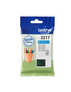 Cartucho tinta brother lc3217c cian 550
