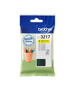 Cartucho tinta brother lc3217y amarillo 550