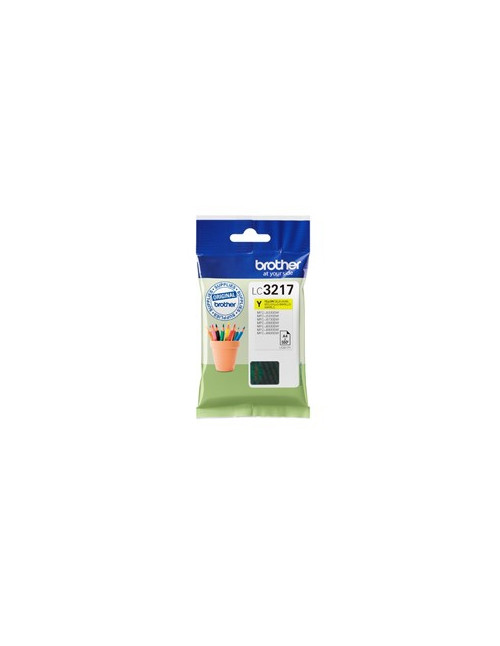 Cartucho tinta brother lc3217y amarillo 550