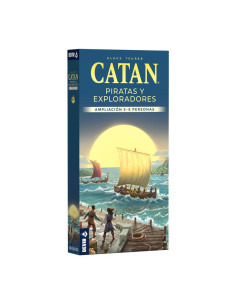 Juego mesa devir catan piratas y