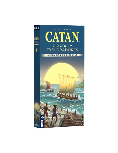 Juego mesa devir catan piratas y