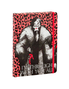 Libreta disney villanos cruella vil