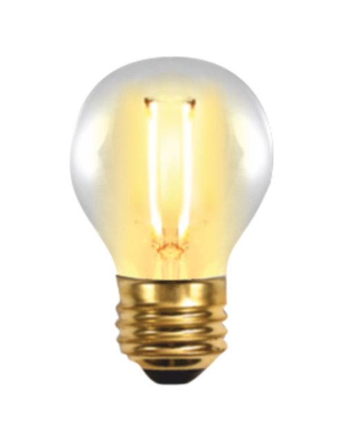 Bombilla led silver electronic filamento edison
