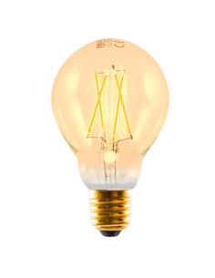 Bombilla led silver electronic filamento edison