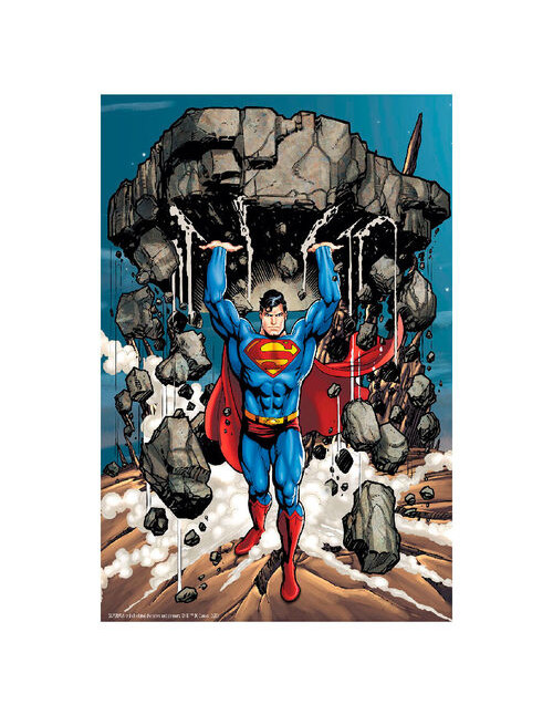 Puzzle 3d lenticular dc comics superman