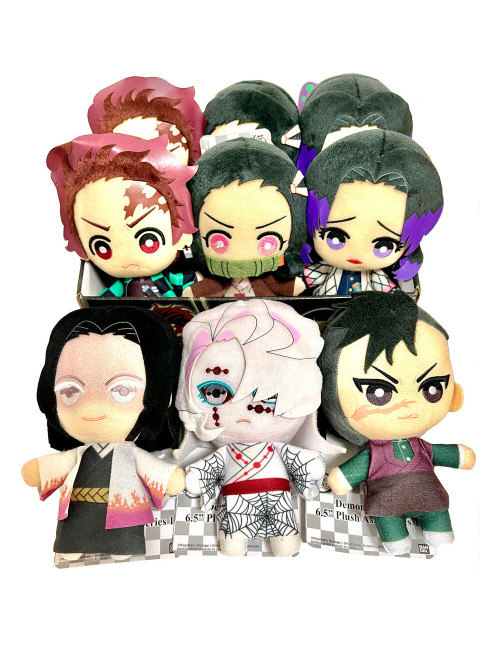Set peluches banpresto kimetsu no yaiba