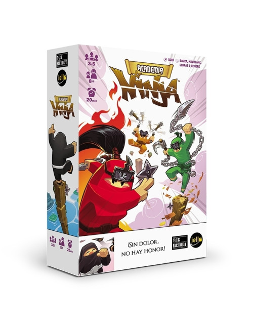 Juego mesa cartas academia ninja