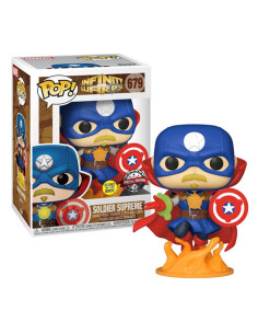 Funko pop marvel infinity warps soldado