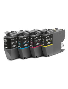 Pack cartuchos tinta brother lc421val negro