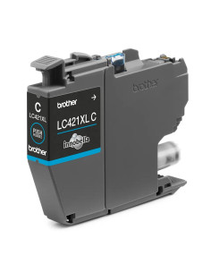 Cartucho tinta brother lc421xlc cian 500