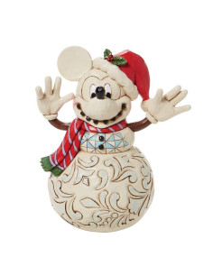 Figura enesco disney muñeco nieve mickey