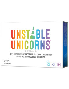 Juego mesa unstable unicorns pegi 8