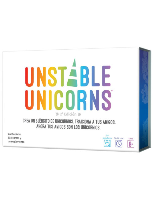 Juego mesa unstable unicorns pegi 8