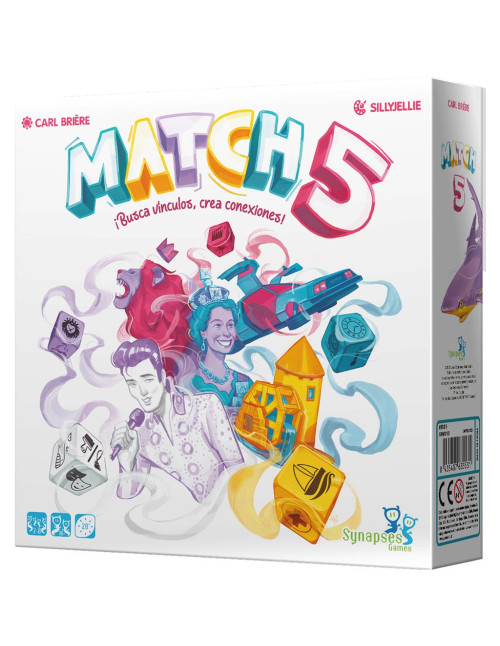 Juego mesa match 5 pegi 10