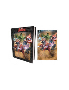 Puzzle libro lenticular prime 3d marvel
