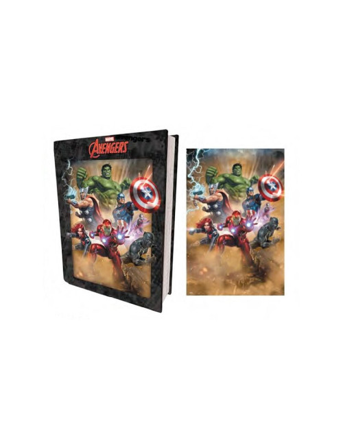 Puzzle libro lenticular prime 3d marvel