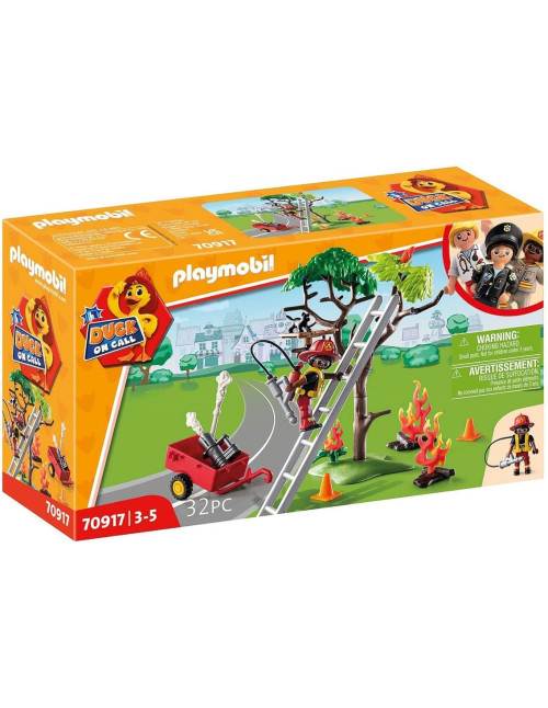 Playmobil duck on call accion rescate